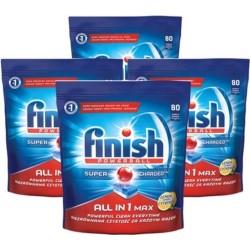 All-in-1 Max Lemon / Citroen Powerball Vaatwastabletten - 13x80 = 1040 tabs